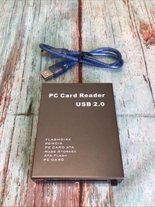 USB 2.0 PCMCIA Card Reader, USB2.0 Interface to PC Card ATA, PCMCIA, PC Card Mem - Photo 1/4
