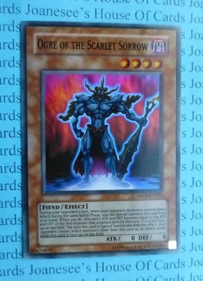 ABPF-EN005 Ogre of the Scarlet Sorrow Super Rare Yu-Gi-Oh Card Unl New - Image 1 of 3