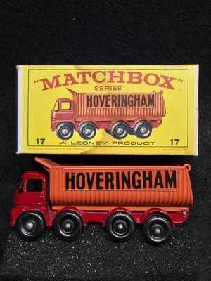 Matchbox 1-75 Regular Wheels #17 8-Wheel Tipper - Hoveringham - Image 1 of 4