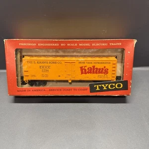 TYCO HO Scale Kahn’s Refrigerator Car T329H w/ Original Box - Picture 1 of 6