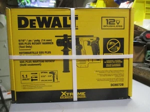Taladro percutor rotativo inalámbrico sellado DEWALT XTREME 12V Max SDS-plus DCH072B - Imagen 1 de 2