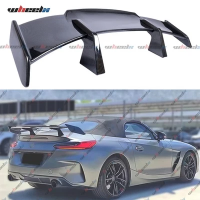 For BMW Z3 Z4 E89 Z8 58" Carbon Fiber Rear Trunk Spoiler GT PRO Racing Wing - Imagem 1 de 4