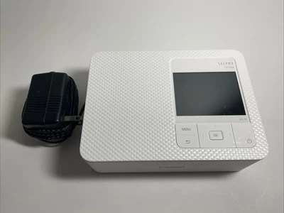 Impresora fotográfica compacta inalámbrica Canon Selphy CP1500 con cable - sin batería sin probar Foto 1 de 4