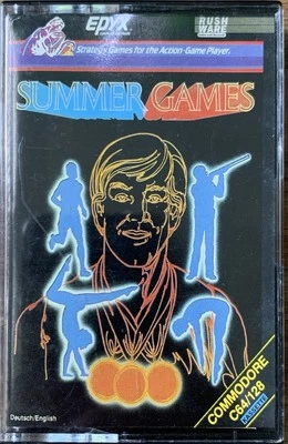 Summer Games / Commodore 64 C64 Datasette / EPYX / Getestet 💾✅ - Bild 1 von 4