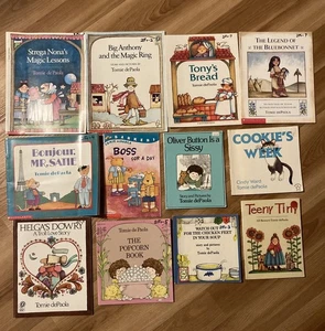Tomie DePaola Paperback Books Many Titles Lot of 12 School Classroom Teacher - Picture 1 of 7