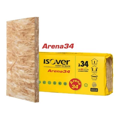 ISOVER ARENA34 – pannelli in lana di vetro (45/70/95 mm) – vendita a pacco