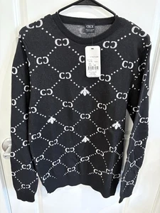 Neu mit Etikett schwarzer CECE Damen Pullover L - Bild 1 von 4