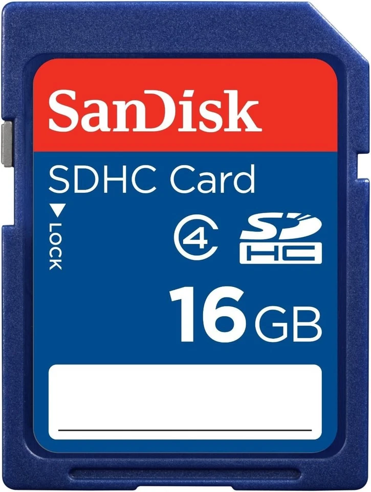 Sandisk 16G SDHC SD card for Nikon D800 D3200 P310 P510 S9300 1 J2 L610 camera - Image 1 of 1