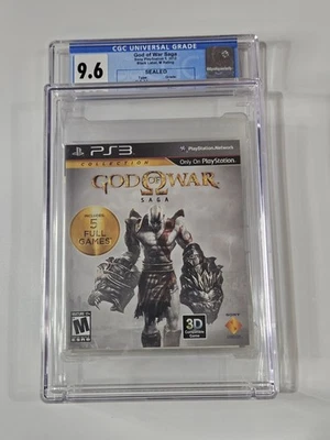 God of War Saga (Sony PlayStation 3 PS3, 2012) [CGC 9.6 A+] CLASSIFICATO/SIGILLATO - Immagine 1 di 3