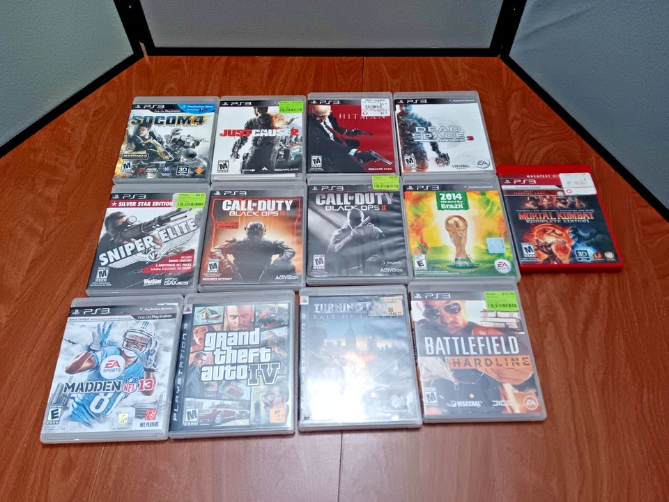 PlayStation 3 PS3 Lote de 13 Juegos Dead Space, GTA IV, Call of Duty Foto 1 de 4