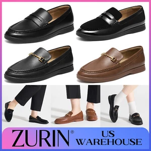 ZURIN Women Slip On Loafer Flats Shoes Comfort Arch Support Casual Walking Shoes - Picture 1 of 61