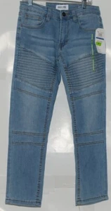 Ring Of Fire RBB0932 Smoke Blue Wash Jeans Slim 8 Sustainable Denim - Picture 1 of 11