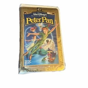 Peter Pan (VHS, 1998, 45th Anniversary Limited Edition) Movie FACTORY SEALED - Picture 1 of 2