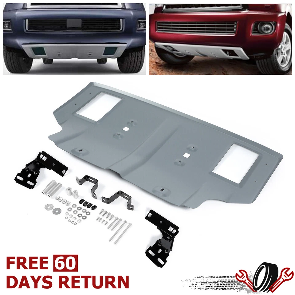 For 2007-2014 Toyota Tundra Sequoia Front Skid Plate Large Engine Undercover — 第 1/4 张图片
