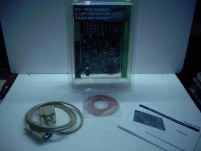 VELLEMAN K8048 KIT PIC PROGRAMMER & EXPERIMENT BOARD WITH CABLE! NEW! - Image 1 of 4