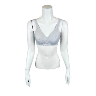 Sujetador Breezies Curvas Naturales Cobertura Completa Contorno Sin Alambres Talla Esterlina 42D Foto 1 de 2