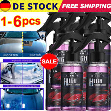 6/3Stk High Protection Quick Car Coat Ceramic 3 in 1 Coating Spray Hydrophobic