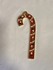 Wallace Silversmiths 2006 Christmas Candy Cane Ornament  Christmas Lights 26th - Picture 1 of 5