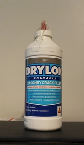 DRYLOK Pourable Masonry Crack Filler 1 qt Gray Convenient Interior and Exterior - Picture 1 of 3