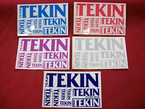 Tekin Sticker Sheets Assortment - 5 sheets - 3x5 inches - Picture 1 of 2