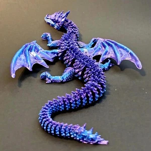 Calmante de dragón alado articulado impreso en 3D. Decoración de paisajismo. Decoración/regalo para el hogar - Imagen 1 de 190