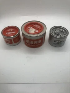 Sterno Canned Heat Cooking Fuel Lot - Picture 1 of 1