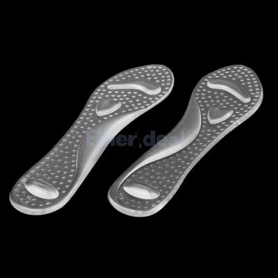   Silikon Gel Schuheinlage Einlegesohle Orthopädisch Schuhe Einlagen - Bild 1 von 4