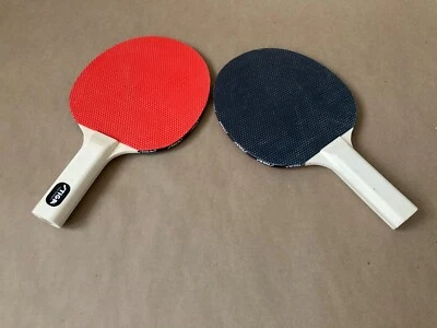 USATT Approved  Hardbat Table Tennis Racket Recreational Ping Pong Paddle Set 2 - Image 1 of 4