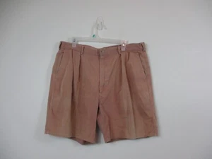 Ralph Lauren Polo Shorts Adult 40 Orange Chino Cotton Casual Preppy Mens 38 - Picture 1 of 21