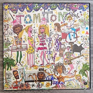 Tom Tom Club signierte selbstbetitelte Vinyl-Schallplatte Chris Frantz & Tina Weymouth +1 RAD - Bild 1 von 1