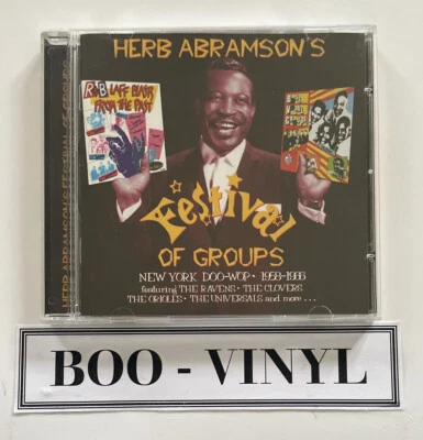 Herb Abramson's Festival Of Groups: New York Doo-Wop: 1958-1966 Cd album NM / M - Image 1 of 4