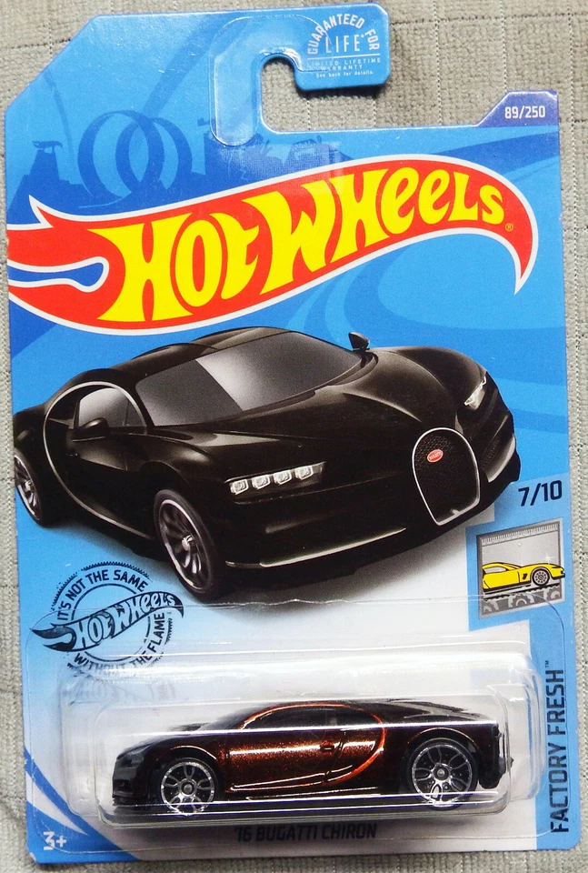 Bugatti Chiron 2016 Hot Wheels variaciones de color personalizadas Foto 1 de 1