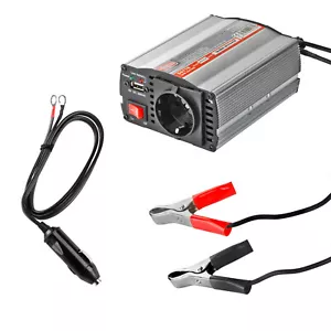 USB Spannungswandler Wechselrichter Inverter Wandler 12/230 V 300/600 Watt - Bild 1 von 5
