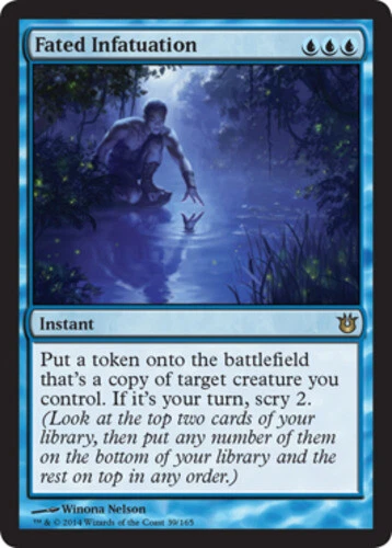 MTG - Fated Infatuation - Born of the Gods - NM, English Magic FLAT RATE SHIP - Image 1 of 1