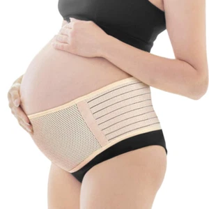 Pregnancy Back Support Abdominal Binder Pregnancy Waist Support Belly Brace - Picture 1 of 11