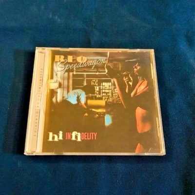 REO Speedwagon Hi Infidelity CD 1980 Epic/Legacy Records Foto 1 de 4