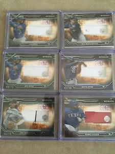 Topps Strata Relic Patch Maglia Carte 2015 Scegli 1 Scelta - Foto 1 di 3