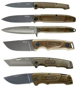 Walther Blue Wood Taschenmesser Gürtelmesser Klappmesser BWK 1 2 3 4 5 6 7 Wähle