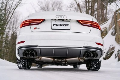 Escape MBRP Armor Pro Catback con puntas de carbono para Audi S3 2.0T 2015-2020 sedán Foto 1 de 4