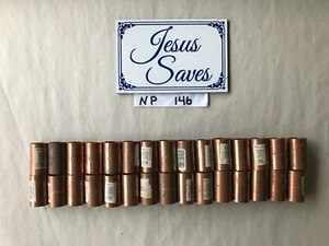 Lot of 30 LDR 3/4" Sweat Copper repair couplers with stop Couplings    Np146    - Picture 1 of 1