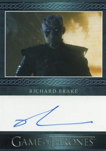 Game Thrones Legends of Realm: Richard Brake Night King Incentive Autogrammkarte - Bild 1 von 1