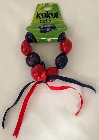 NCAA Ole Miss Rebels Kukui Nuts Bracelet Cover