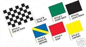 All Purpose Race Track Flag Banner Sign (Complete Set) - Picture 1 of 1