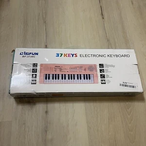 Big Fun BF-430B2 37 Keys Electronic Keyboard with Microphone And USB Cable MP3 - Picture 1 of 9