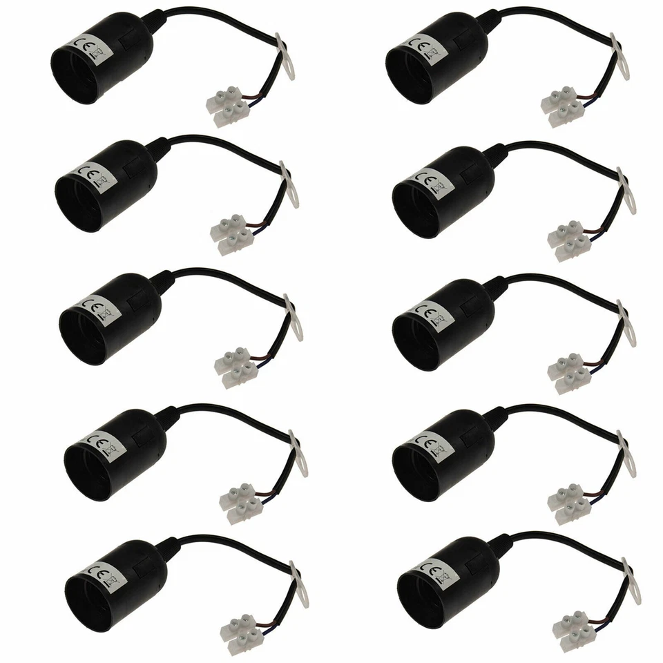 E27 Baustellenfassung Lampenfassung Baufassung Renovierungsfassung 1 bis100Stück - Bild 1 von 1