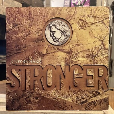 [ROCK/POP]~EXC LP~CLIFF RICHARD~Stronger~{Original 1989~EMI~Issue]~UK Import~ — 第 1/4 张图片