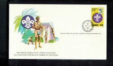 Fdc-1205*St. Vincent - 1982 Boy Scout Fdc