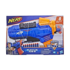 HASBRO NERF N-STRIKE ELITE RUKKUS ICS-8 BLASTER PUMP ACTION CLIP *RETURN1* E3058 - Picture 1 of 3
