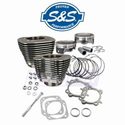 S&S Cycle 124in. Big Bore Kit for 2011-2016 Harley Davidson FLTRU Road Glide qk Foto 1 de 4