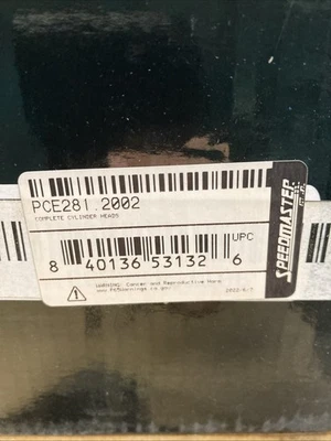 Speedmaster PCE281.2002 Cast Aluminum Cylinder Head Small Block - Image 1 of 4